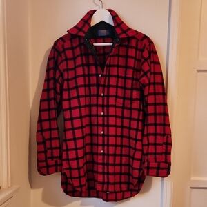 🇺🇸 Beautiful Quintessential Classic Vintage Wool Pendleton Red Black 🇺🇸